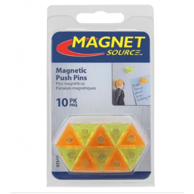 Punaises magnétiques /10 Triangles